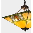 thumbnail image 5 of Meyda Tiffany 180479 Pinecone Ridge 4 Light 24" Wide Pendant - MultiColor, 5 of 5