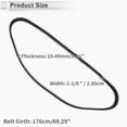 thumbnail image 4 of Correa de transmisión Unique Bargains para Harley Davidson FXST FLST 1994-1999 V-Belt No.4001798, 4 of 7