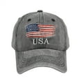 thumbnail image 4 of Embroidered American Flag Cap American Baseball Cap American Trucker Cap Boys Snd Girls Patriotic Dad Cap Adjustable American Cap, 4 of 16
