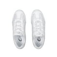 thumbnail image 3 of Chassé Flash Glitter Cheerleading Sneaker – Lightweight White Cheer Shoe with Sparkle Finish for Women & Youth | Sideline, Competition & Practice Ready (White, 11), 3 of 5