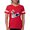 Red, variant on CafePress - Power Rangers Holding Ice Women's Football T Shirt - Womens Football Shirt