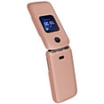 thumbnail image 4 of Case for Alcatel Go Flip 4 / TCL Flip Pro Phone, Nakedcellphone Slim Hard Shell Protector Cover with Grid Texture - Rose Gold Pink, 4 of 7