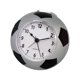 thumbnail image 5 of Reloj despertador con forma de balón de fútbol, ​​decoración del hogar, reloj de mesa, movimiento silencioso para cumpleaños Plata, 5 of 9