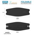 thumbnail image 2 of KN95 Face Masks 50 Pack, Breathable Comfortable and Disposable KN95 Mask, Black, 2 of 8