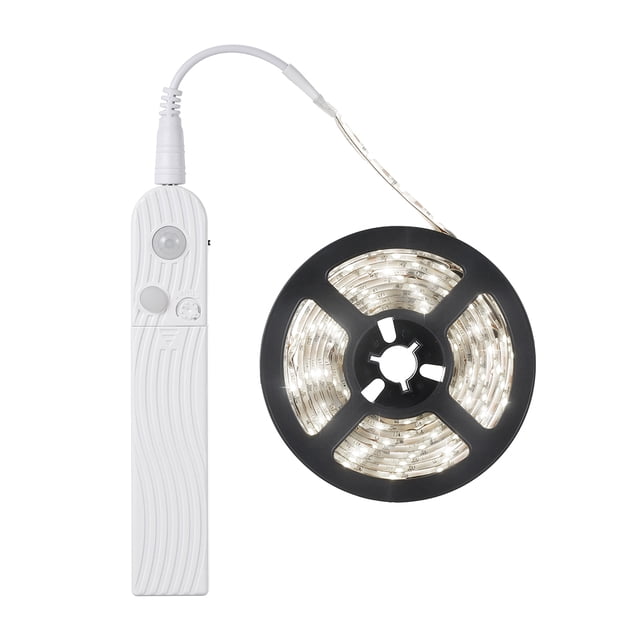 Labymos DC5-6V 2W 2 Meters 120 LED Strip Light Cabinet Lamp AAA Battery Powered Operated