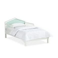 thumbnail image 1 of Novogratz DL8071 Albie A-Frame Lit Bébé avec Tête de Lit Réversible&44; Blanc - Vert Menthe, 1 of 1