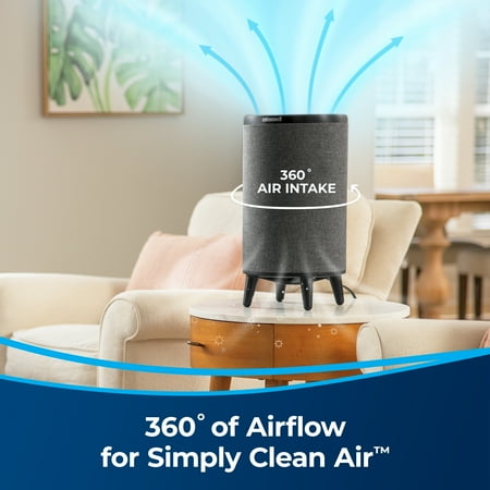 BISSELL - MYair HUB Air Purifier - Black