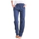 thumbnail image 1 of WILLBEST Pantalones Casuales para Mujer, Cintura Alta, Pierna Ancha, Color Liso, Cómodos, con Cordón Elástico, Pantalones Largos de Pierna Recta con Bolsillos Extra Grande, 1 of 3