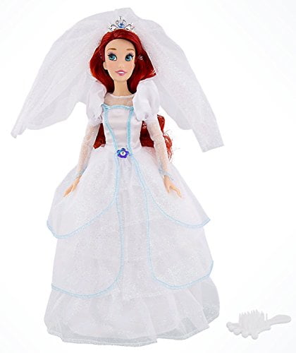 ariel wedding dress doll