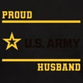 thumbnail image 3 of CafePress - Proud Army Husband Black And Gold T Shirt - Men's Classic Graphic Cotton T-Shirt, 3 of 4
