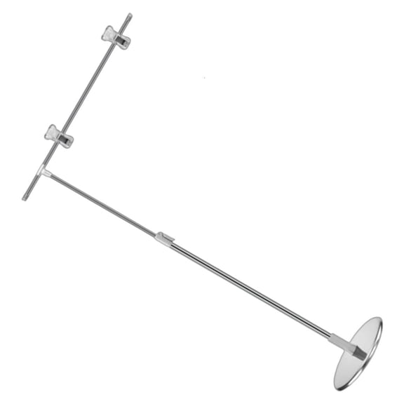 SDFGTstore Adjustable Metal Banners Holder Table Poster Display Stand Desktop Business Poster Holders for Outdoor Indoor