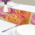 thumbnail image 4 of Yayeee Table Runner 70 inches Long Home Kitchen Dinning Party Decoration, Pink Abstract Floral, 4 of 7