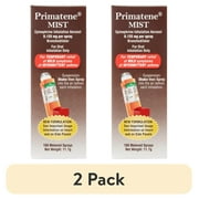 (2 pack) Primatene Mist Epinephrine Inhalation Aerosol 160 Metered Sprays