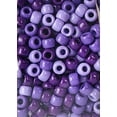 thumbnail image 5 of Hello Hobby Pony Bead Mix, Purple, 500 Pieces, Plastic Craft Beads for Jewelry Making and DIY Projects, 5 of 5