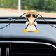 thumbnail image 2 of Adorno colgante de pato mecedor para coche, accesorio para espejo retrovisor, decoración de interiores, regalos divertidos para hombres y mujeres., 2 of 5