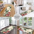 thumbnail image 6 of Yayeee Runner Rug for Bedroom 2'x6' Machine Washable Hallway Non Slip Mat, Beige Strawberry, 6 of 8