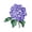 B, variant on Delicate Enameled Flower Brooch Hydrangea Designs Women's Fashion Pin Alloy Accessory