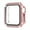 rose pink, variant on Tempered Glass Case For Apple watch 44mm 40mm 42mm 38mm Accessories Double Bling Case Crystal Diamonds Rhinestone Bumper Overall Hard PC Slim Protective Cover For iWatch series 3 4 5 6 se