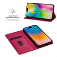 thumbnail image 3 of Allytechgroup for iPhone 16 Plus Wallet Case Bling Glitter Design, Slim PU Leather Cards Holder Flip Stand Cover for Girls Women Shockproof Wallet Case for iPhone 16 Plus, Rose, 3 of 7