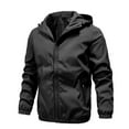 thumbnail image 2 of Men's Fashion Outdoor Casual Jacket Trench Coat, 2 of 4