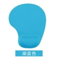 thumbnail image 1 of Xiao Hua Almohadilla de ratón ergonómica, soporte de muñeca, almohadilla de gel de ratón cómoda, almohadilla de Goma antideslizante para computadora (azul claro), 1 of 3