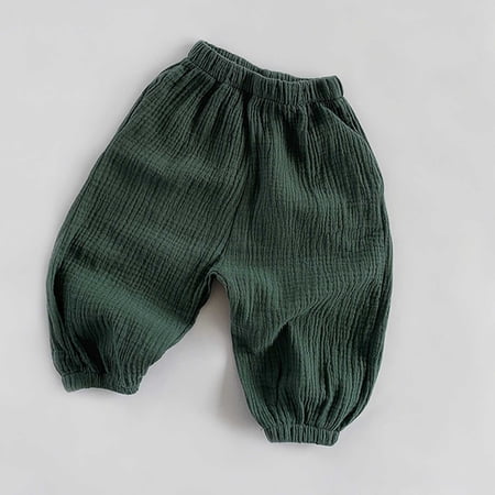 Toddler Girls Casual Pants Casual Active Pants Loose Long Trousers For Daily Wear Summer Fall Long Pants Clothes For Kids 2-3 Years