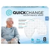 Quickchange QuickChange Male Maximum Absorbency Incontinence Wrap, One-Size, 8 ...