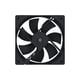 thumbnail image 4 of Matsuzay Computer Case Fan Black Quiet DC Pin Heat-removal Dissipation 12V Performance 2 PC Connector Accessories Supplies Type2 NO2, 4 of 6