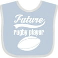 thumbnail image 3 of Inktastic Future Rugby Player Boys Baby Bib, 3 of 4
