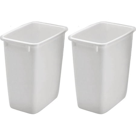 36 Qt Large Open Wastebasket Mesmerizing 60TPWHT 60QT Open Wastebasket White Pack Of 60 Durable 36 Qt Large Open Wastebasket Mesmerizing 60TPWHT 60QT Open Wastebasket White Pack Of 60 Durable