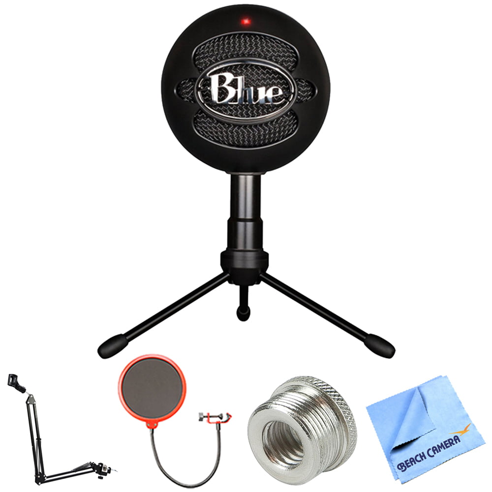 Blue Snowball iCE Microphone Renewed Stand Not Included Black 