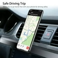 thumbnail image 6 of Magnetic Car Phone Mount, Universal Air Vent Clip Phone Holder, Hands Free Car Phone Mount Fit for iPhone 14 13 12 11 Pro Xs Max XR Plus, Samsung Galaxy S20 S10+ S22, Smartphones, 6 of 10