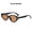 Black Frame Dried, variant on Coco Mirror Leopard Print Cat Eye Sunglasses for Women, New High-End Fashionable UV-Protective Trendy Versatile Sunglasses