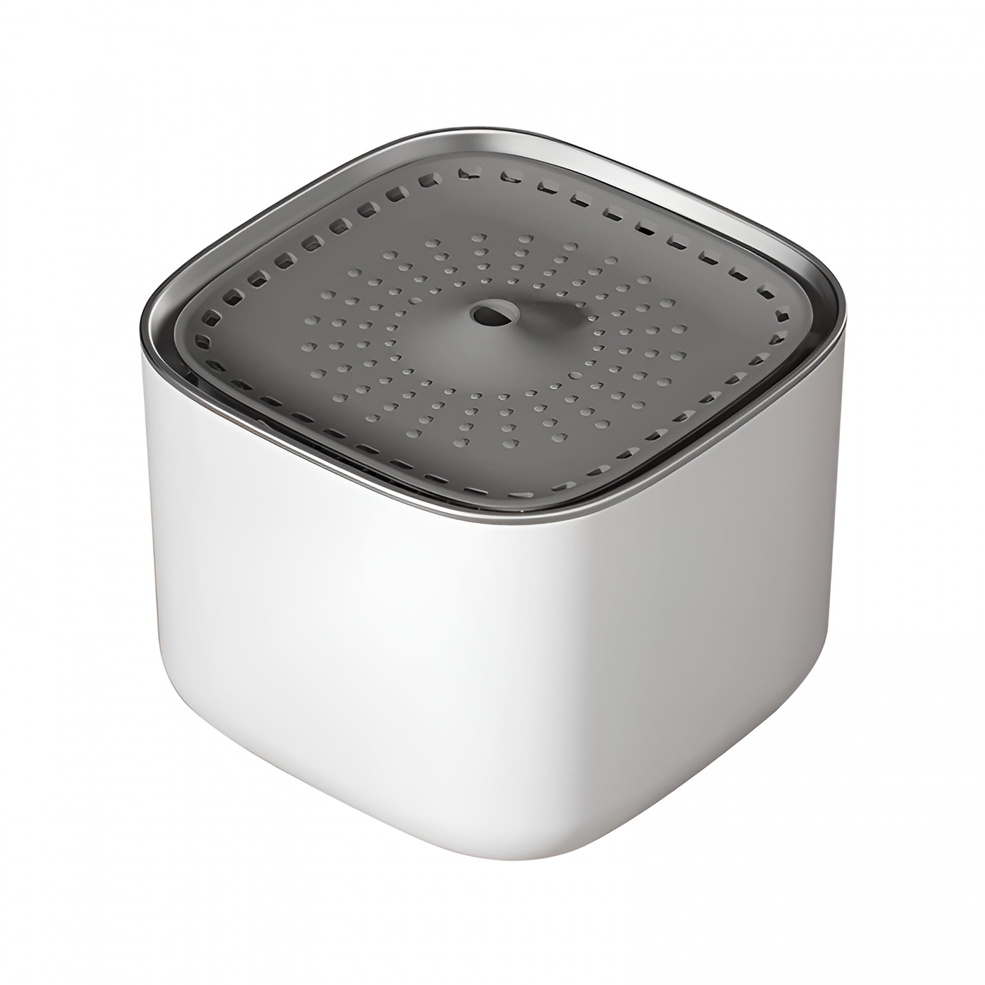 FACEGA Cat Water Fountain Wireless Pet Fountain Battery Operated Automatic Dog Water Dispenser for Drinking with Quiet Pump Inside Stainless Steel Tray Easy Clean Bpa-Free