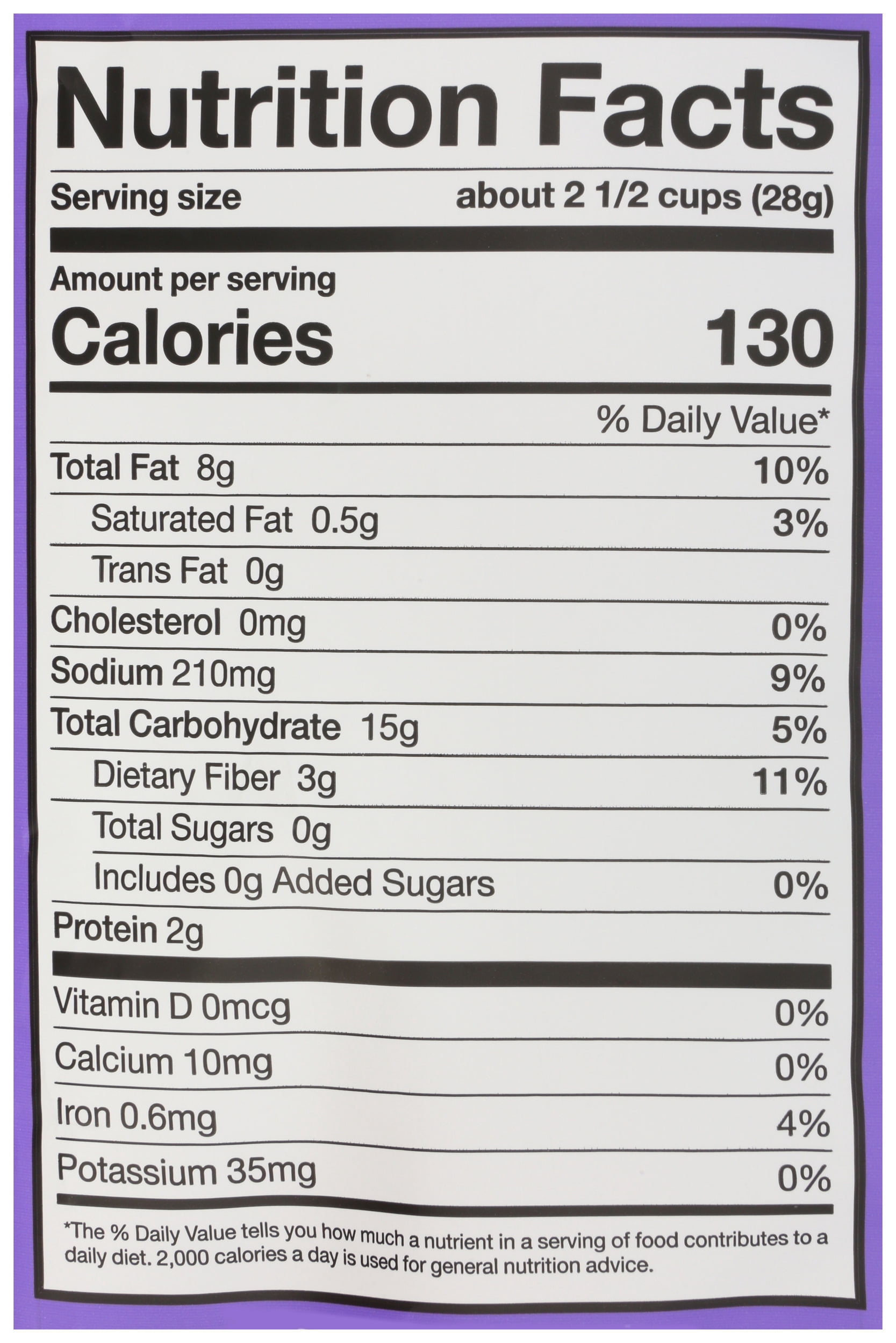 Pack of 9, Purplesful Jalapeño Vegan Cheddar Purple Kernel Popcorn, 4.79 oz