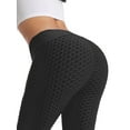 thumbnail image 7 of FUTATA Black Leggings For Women High Waist Yoga Pants Butt Lift Workout Sweatpants Tummy Control Compression Full Length Tight Pants For Gym, Running, Dancing, Cycling, 7 of 7