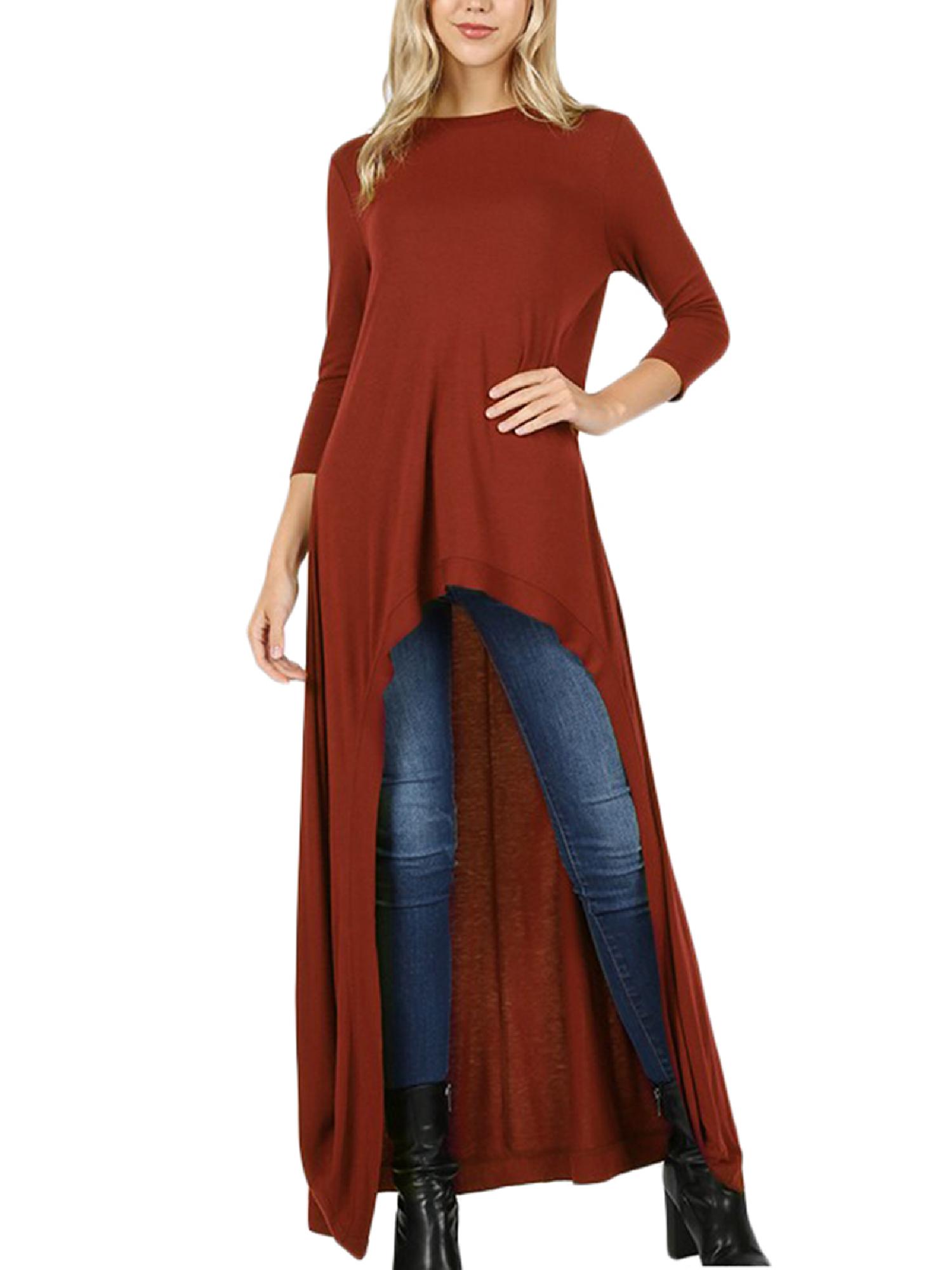 high low maxi tunic