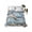 Blue White Turtle, variant on Blue Jellyfish Coastal Flat Sheets Only Twin XL Size, Soft Breathable Bed Top Sheets for Mattress, Summer Beach Nautical Starfish Coral Bedding Flat Sheets for Home Hotel Bedroom Bed Protection