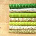 thumbnail image 2 of 7 piezas de tela de algodón con estampado Floral, costura multicolor * acolchado, tela de estilo mixto, conjunto de suministros para el hogar de Almacenamiento y organización del hogar Violeta Naiovety HA043308-05, 2 of 5