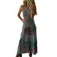 thumbnail image 3 of Enjoybuy Women's Summer Plus Size Sleeveless Tie-Dye Beach Dress Fashion, 3 of 3