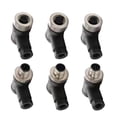 thumbnail image 5 of 1Pc 4/5/8Pin Aviation Socket Sensor Connector Ip67 Waterproof Rightangle Pg9 5 Pin Male Mingyqi, 5 of 5