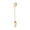 Gold, variant on YongCo Salad Fruit Tasting Forks Coffee Stirring Spoons for Dessert Milkshake Ice Tea