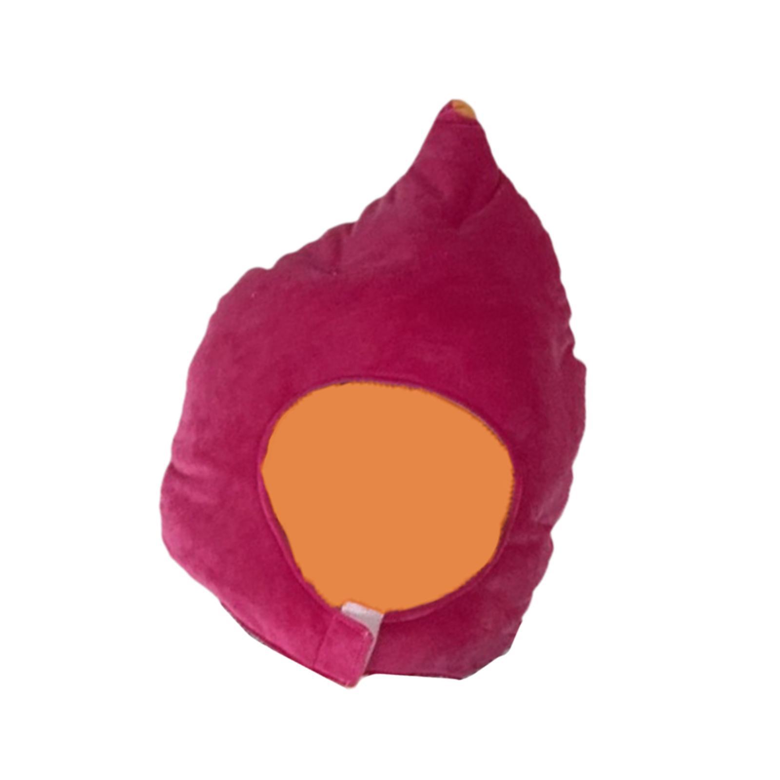 FVDPWYE Plush Headgear Cartoon Creative Ski Hood Funny Lovely Party Food Cosplay Costume