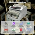 thumbnail image 6 of Wharick Money Counter with Value Count, UV/MG/IR Counterfeit Bill Detection for Dollars Euros with Count/Add/Batch/Auto Modes, Cash Counter with External LCD Display, 6 of 9