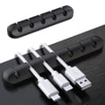 thumbnail image 3 of 1 pieza de clips para cables con 5 orificios de silicona para sujetar cables, 3 of 8