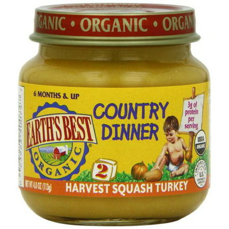 Earth's Best Harvest Squash Turkey Dinner (12x4