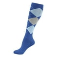 thumbnail image 2 of Xijirk Argyle Knee High Socks Women Classic Plaid Knit Knee Length Socks Casual Preppy Daily Outfits Size:L, 2 of 3