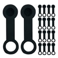 thumbnail image 1 of Miangastore 25pcs Rubber Dust Caps for Brake Bleeder Nipples Grease Zerk Fitting Caps Motorcycle Brake Fluid Fitting Covers Universal Car Brake Bleeder Protection Cap, 1 of 8