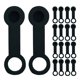 thumbnail image 1 of ColoMX 25 tapones antipolvo de goma para tornillos de purga de freno, tapas de ajuste Zerk de grasa, cubiertas de purga de freno de motocicleta, universales para automóviles y motocicletas, 1 of 8