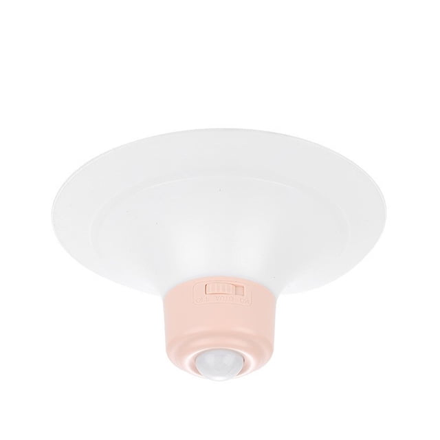 Advancent Sensor de movimiento Luz nocturna Recargable Inalámbrico Ahorro de energía Lámpara ajustable Dormitorio Gabinete Lámparas Suministro Corredor Iluminación y accesorios Rosado Advancent HA063768-02B